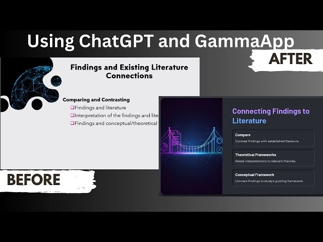 How to Use AI to Create Stunning PowerPoint Slides: ChatGPT & GammaApp Tutorial