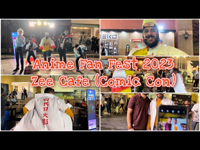 Anime Fan Fest 2023 🔥| Powered by Zee Cafe 🤪| Comic Con 🤌🏻| Phoenix Mall ⛩️| Nihal Ka Safar ❤️|