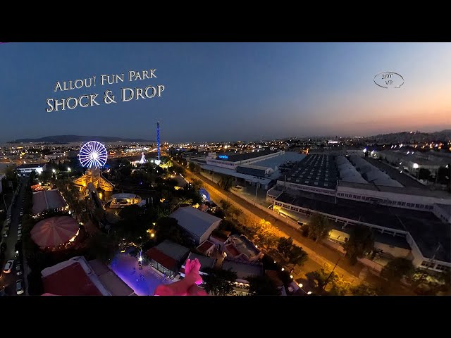 Allou! Fun Park Shock & Drop 360° VR POV Onride