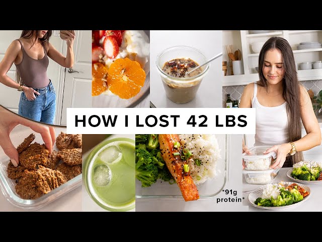 What I ate to lose 42 lbs - high protein meals + easy snacks (pt 2)