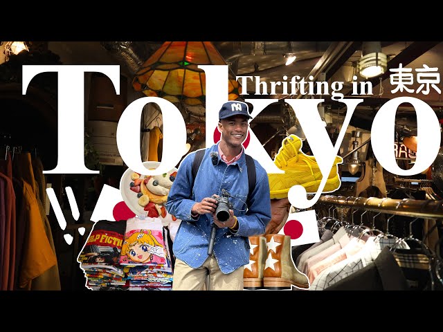 Vintage Shopping in Japan 🇯🇵 Thrifting in Shimokitazawa, Kapital in Shibuya, Kamakura, and more !!