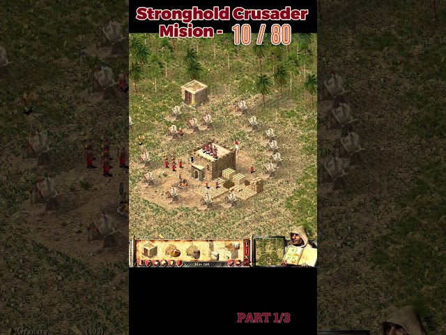 Stronghold Crusader Mision 10 - part 1 #stronghold #strongholdcrusader #history