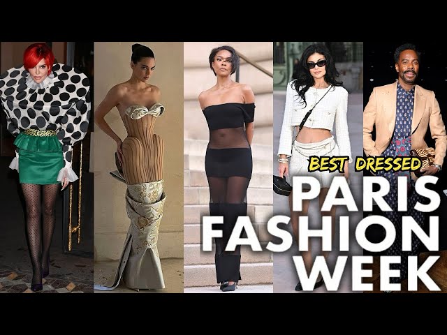 TOP 10 BEST DRESSED CELEBRITIES AT PARIS FASHION WEEK 2025! (HAUTE COUTURE)