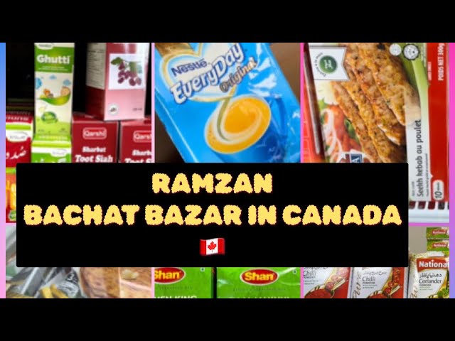 Ramadan Bachat Bazar In Canada 🇨🇦 | Pakistani Grocery Store in Canada | Pak Mom in Canada