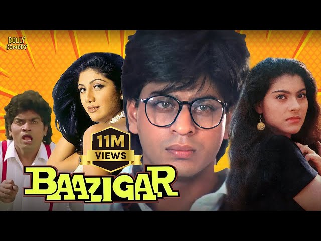 Baazigar Full Movie | Shah Rukh Khan, Kajol, Shilpa Shetty, Johnny Lever | Hindi Movie 2024