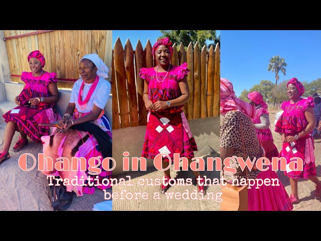 VLOG: Oshiwambo Traditional customs: The day before the wedding #African #traditional #wedding