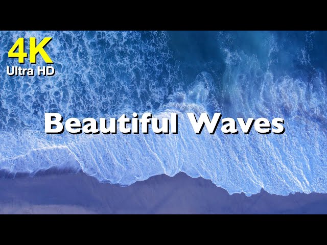 Ocean waves(4K UltraHD)- Relaxation Film - Peaceful Relaxing Music(1Hour)