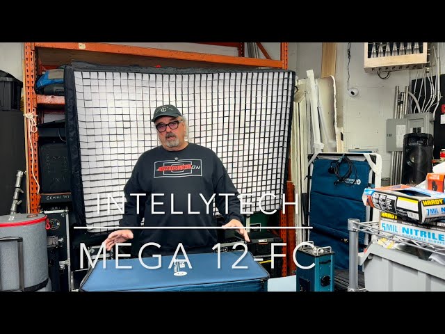 Gaffers Salon EP#46 - "First Look Review Intellytech Mega 12FC 800W 4x6ft RGBWW Mat Light"