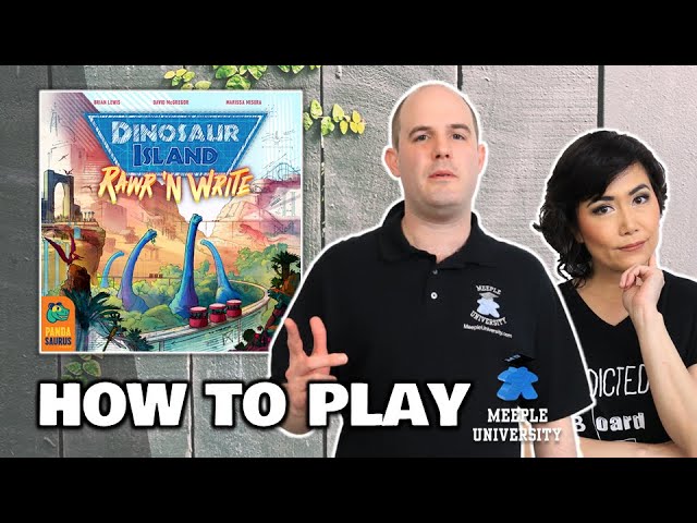 Dinosaur Island: Rawr 'n Write - How to Play Board Game