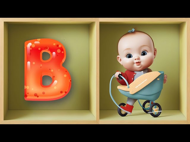 ABC song | nursery rhymes | abc phonics song for toddlers | a for apple