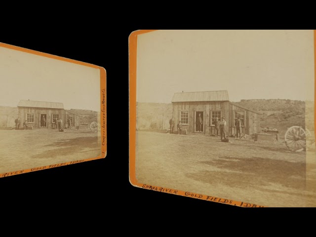 Juniper Gold Mining Co. Camp, Snake River, Idaho (silent, still image)