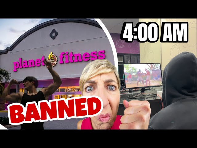 24 HOUR CHALLENGE Overnight at Planet Fitness!