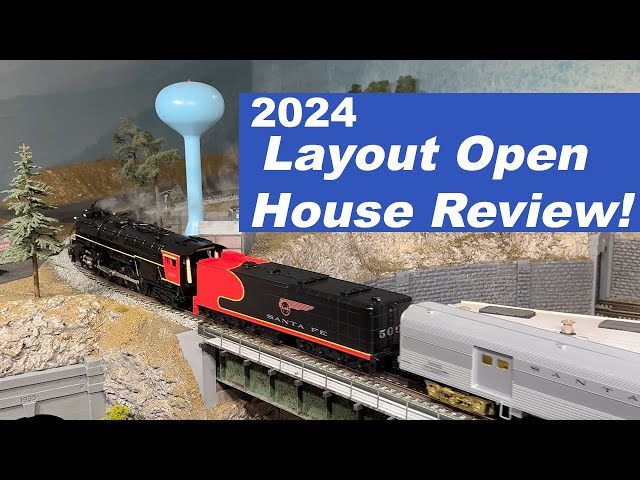 2024 Layout Open House: What Trains Did I Run?