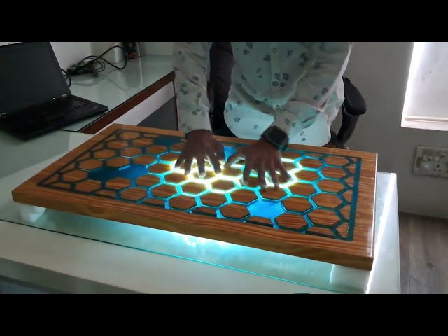 A SMART TABLE |  Smart Touch LED Table | IoT Sensor TABLE | First Time in INDIA | Touch LED Table