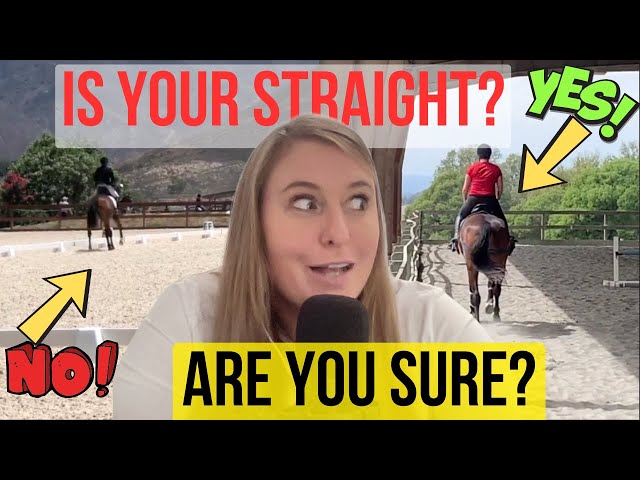 Is Your Horse REALLY STRAIGHT? [10 Horse Riding Improvement Tests]