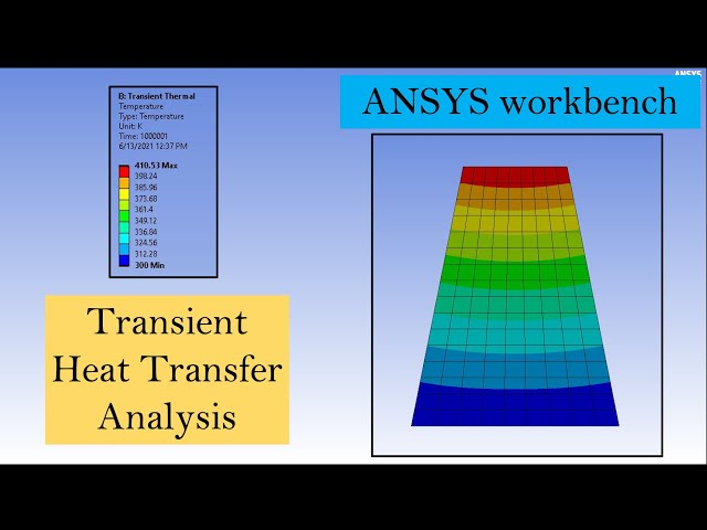 Transient heat transfer analysis using ANSYS workbench