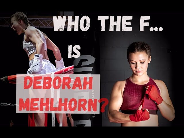 Who the F... is Deborah Mehlhorn? Europameisterin Debee über Bareknuckle Debüt und Conner Mcgregor