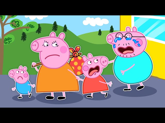 Oh No...Daddy Pig SORRY!!! Please Comeback - Funny Peppa Pig Try Not To Laugh