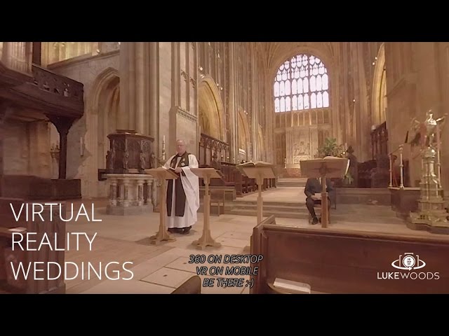 #VR Virtual Reality VR weddings - The Rifles Remembering The Fallen at Sherborne Abbey