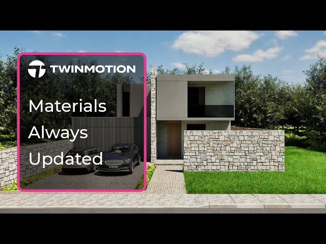 Twinmotion 2025.1 - Never Lose Again Materials After 3D Update