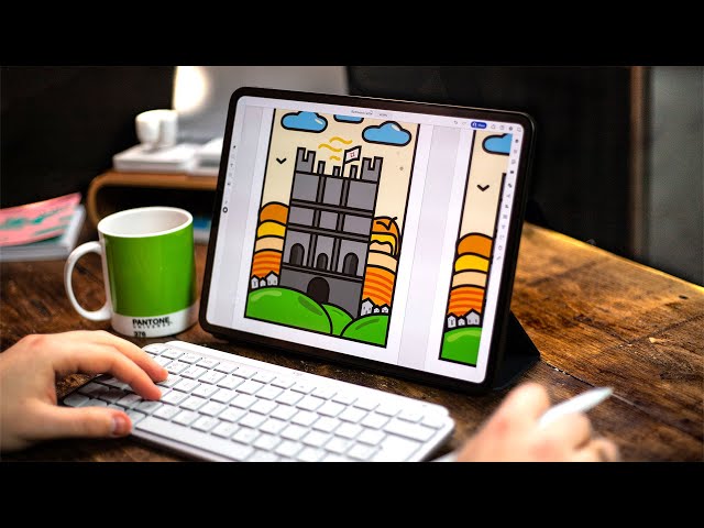 How I Use My iPad Pro for Graphic Design (2024) 🚀