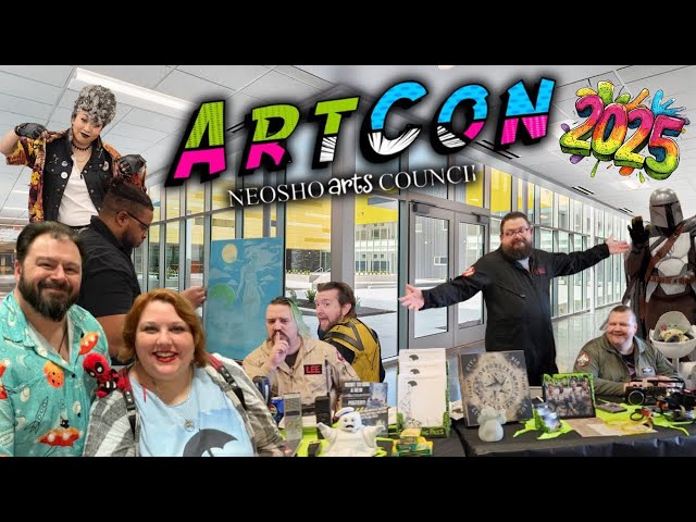 Neosho ArtCon 2025 -- The TOUR! -- The EXPERIENCE!