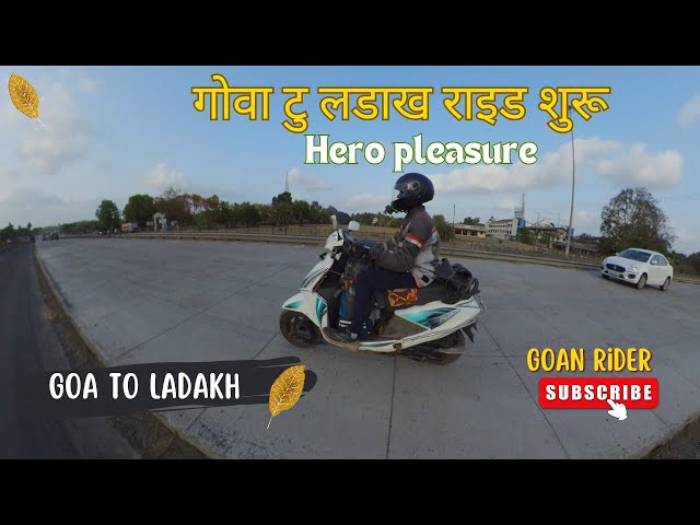 Goa to Ladakh on scooty . #soloride #adventure #ladakh