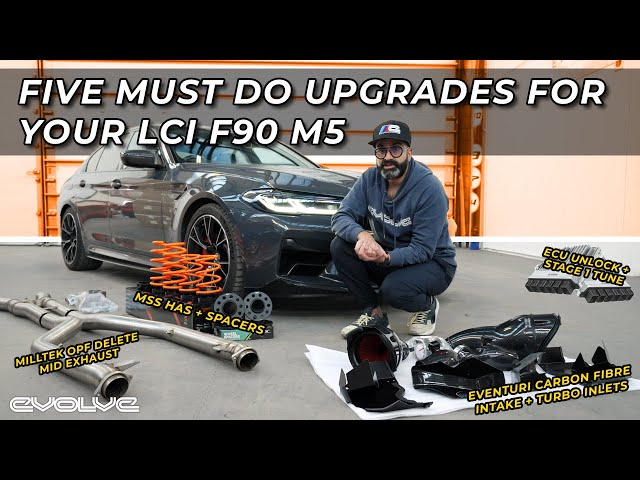 These 5 upgrades will transform your LCI F90 M5 - ECU Tune - Eventuri Intake - OPF Delete - MSS HAS