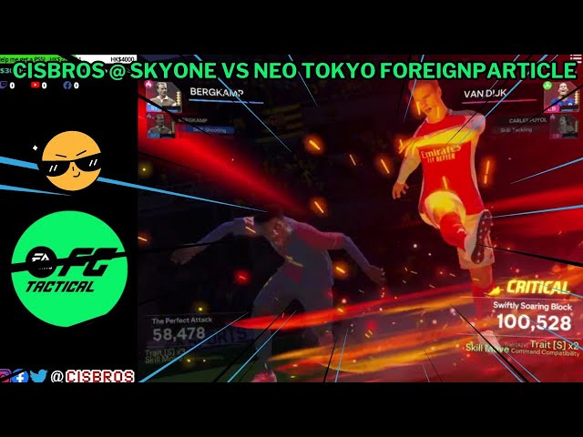 EA SPORTS FC Tactical Gameplay (24-25) S2 RANKED CISBROS @ SkyOne  vs NEO TOKYO ForeignParticle