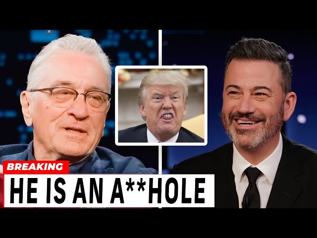 Jimmy Kimmel & Robert De Niro Team Up to EXPOSE Trump on Live TV!