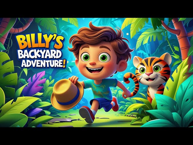 Billy's Backyard Adventure || Fun Explorer Story for Kids!