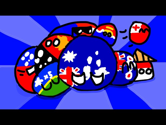 Countryballs - Meet the Oceania! @cbrukavov