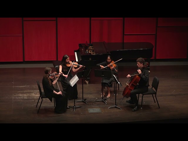 U of Iowa Chamber Music: Tchaikovsky - String Quartet No. 1 in D Major, II. Andante Cantabile