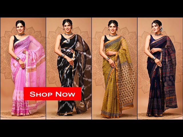 New Collection Kota Doria Saree #sareeonline #sareecollection #kotadoria #womenwear #sarees