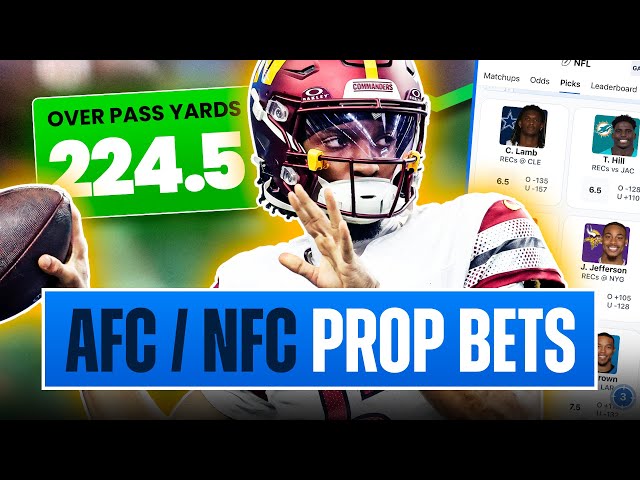 Top 10 NFL Conference Championship Player Prop Bets, Picks and Predictions (2025)