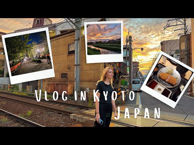 Kyoto, Japan- Watching the sunset/ Eating good food/Visiting a Japanese Shrine, etc...Travel vlog