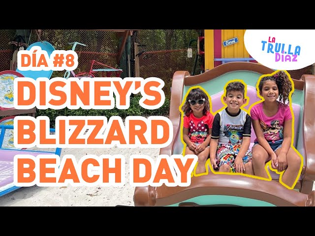 DISNEY’S BLIZZARD BEACH - Parques de agua en Disney World - Los Diaz Vlogs - Juegos en la piscina