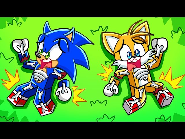 SONIC AND TAILS BREAK ALL THEIR BONES in ROBLOX!