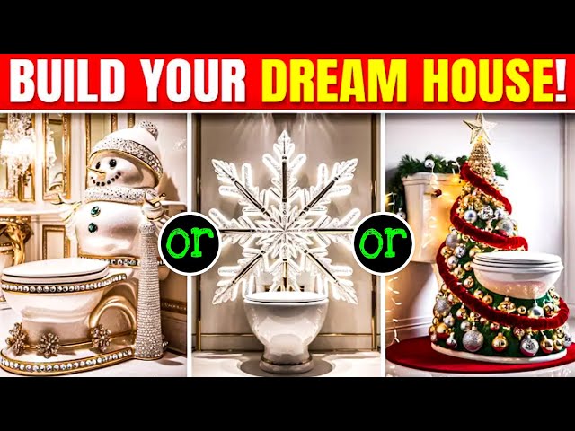 Would You Rather 🎅🎁🎄 Build Your Fantasy Christmas Edition || Christmas Quiz || thanksgiving quiz