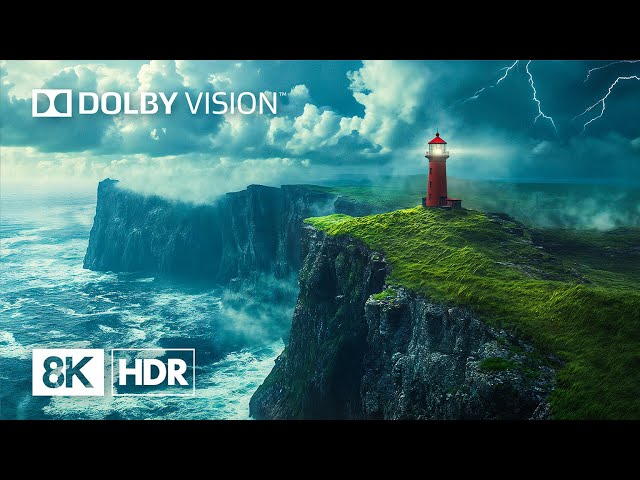 8K HDR 60FPS DOLBY VISION – Mysterious Landscape from the Lighthouse