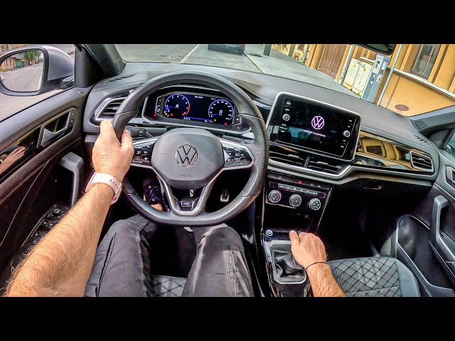 2023 Volkswagen T-Roc [1.5 TSI 150HP] |0-100| POV Test Drive #1829 Joe Black