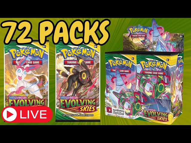 Evolving Skies, Let's Open and Giveaway Booster Boxes! (10.25.24 Live Stream Replay)