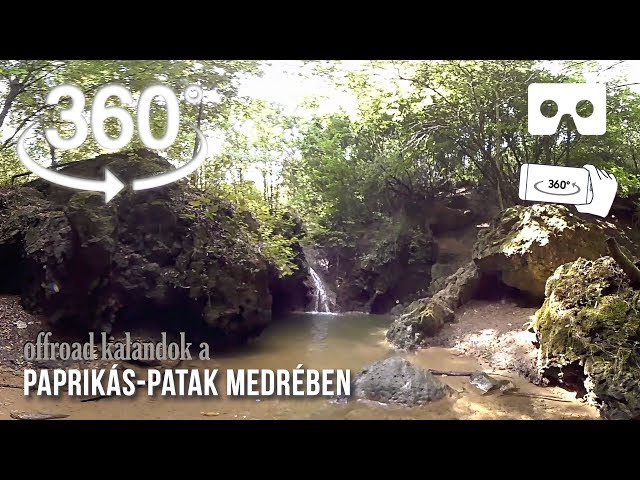 Watercourse trip in the valley in 360 degrees | With English subtitles