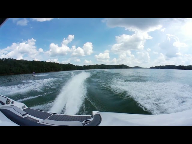 Wakeboarding on Lake Lanier