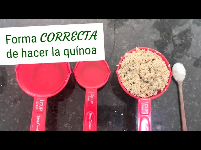 🥄🌱Te enseño como preparar la quínoa