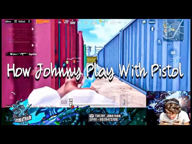 How Johnny play with Pistol ||jonathan gaming#shorts