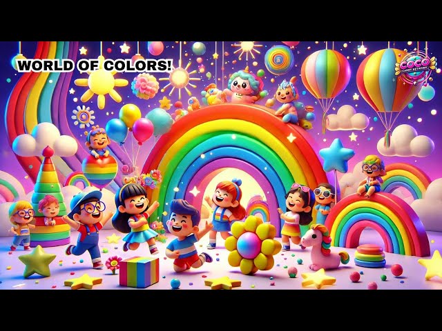 Colors Everywhere: A Joyful Song for Kids to Learn About Colors!