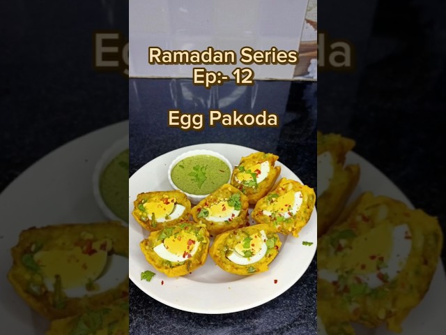 Ramadan series Ep:- 12 Egg pakoda recipe ll#shorts #snacks #recipe #eggpakoda #ramadanspecial #food