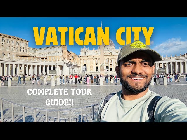 Vatican City 🇻🇦 Complete Guide Tour | How to Reach the Top of St. Peter’s Basilica | Arjun Vlog