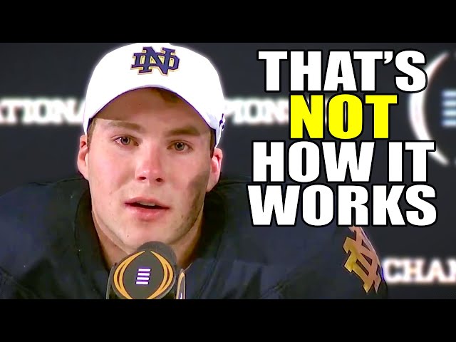 Tone-Deaf Interview Blows Up in Notre Dame Quarterback's Face